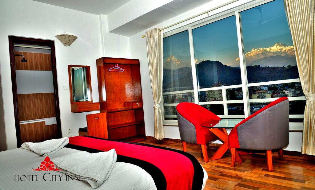 Hotel City Inn - Mountain View Pokhara Eksteriør bilde