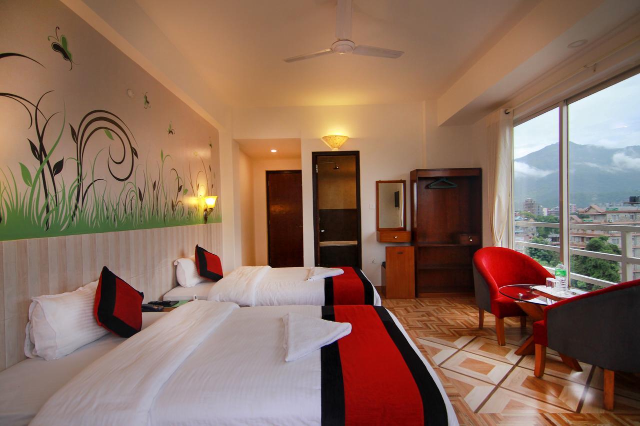 Hotel City Inn - Mountain View Pokhara Eksteriør bilde